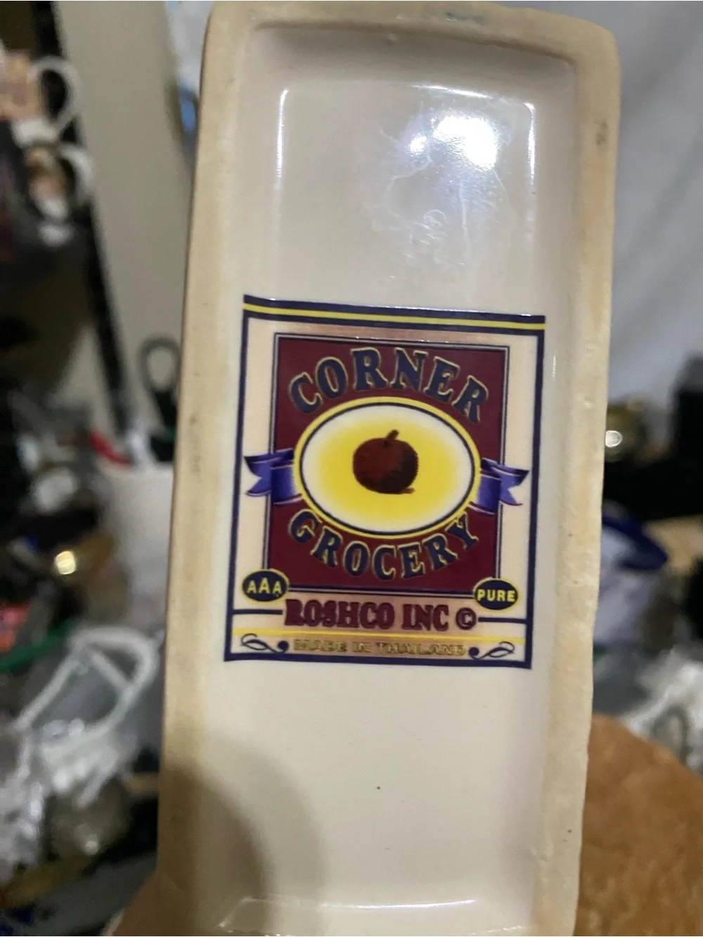 Olive Oil Decorative Bottle Container Corner Grocery Domenico's Glass